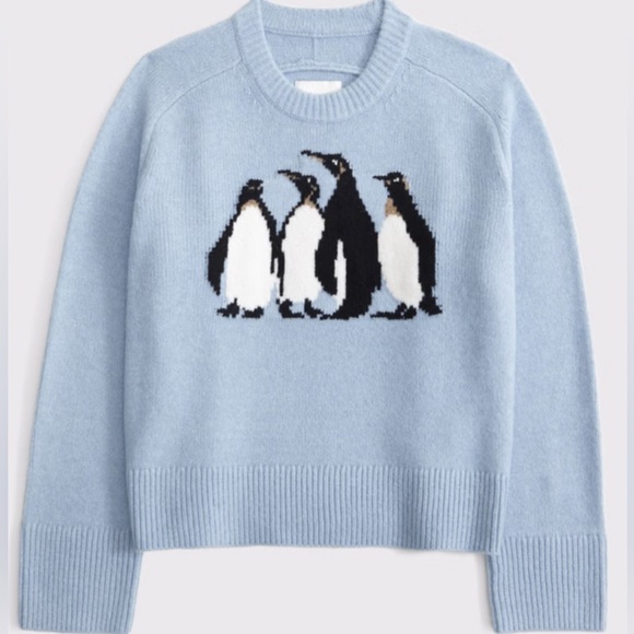 Abercrombie & Fitch Sweaters - The A&F Madeline Penguin Crew Sweater
